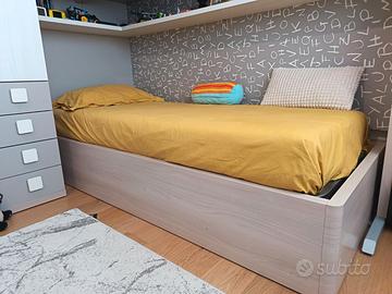 Letto singolo DOIMO con giroletto (n. 2 letti)