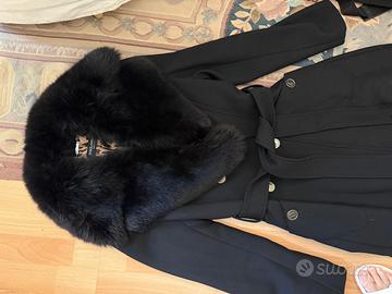Cappotto Dolce & Gabbana nero VINTAGE