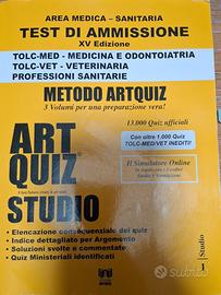 ARTQUIZ libri preparazione test medicina