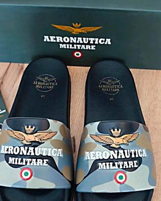 Ciabatte Aeronautica Militare uomo taglia 41 Nuove