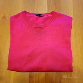 Maglione Pullover Rosso Uomo taglia L Pull Love