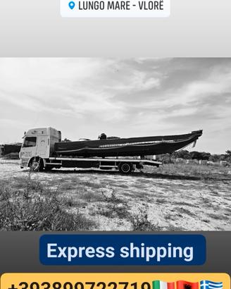 BARCA da pesca + MOTORE 125 + TRASPORTO 