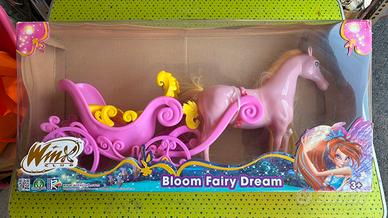 Carrozza con cavallo delle winx