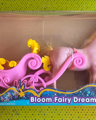 Carrozza con cavallo delle winx