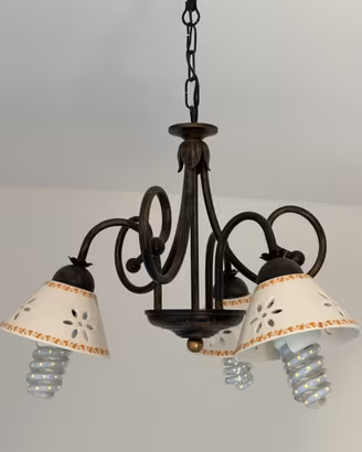 Lampadario 3 luci