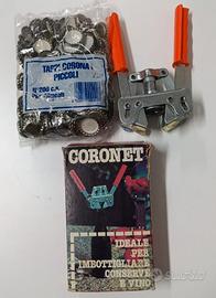 Tappatrice Coronet tappi a corona + tappi