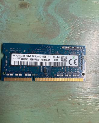 SK hynix RAM PC 4GB DDR3L HMT451S6BFR8A-PB