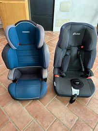 Coppia seggiolini auto gruppo I-III no-isofix