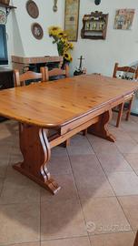 TAVOLO IN MASSELLO DI PINO RUSSO