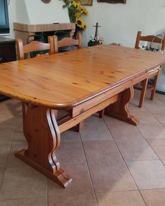 TAVOLO IN MASSELLO DI PINO RUSSO