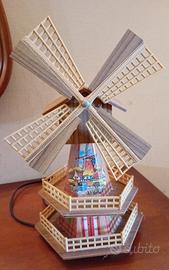 carillon lampada vintage mulino a vento