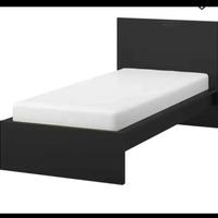 Letto singolo ikea con materasso.