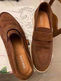 Mocassini Camoscio  Brown