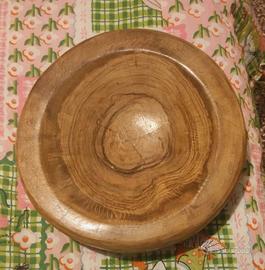 Centrotavola in legno massello 