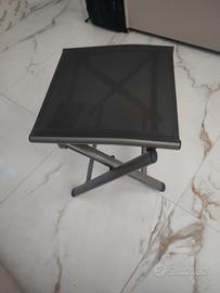 Sgabello tavolino da terrazzo giardino