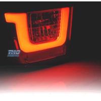 FANALI LED BAR VOLKSWAGEN VW T4 90-03 ROSSO FUMÉ E