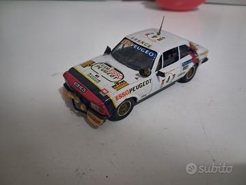modellino 1/43 solido peugeot 504 coupe v6 rally