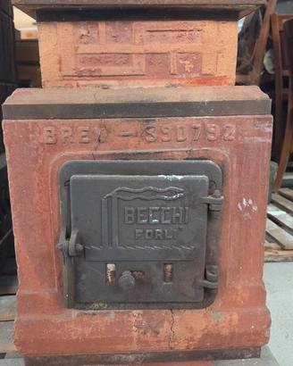 stufa Becchi terracotta