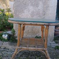 tavolino bambù 