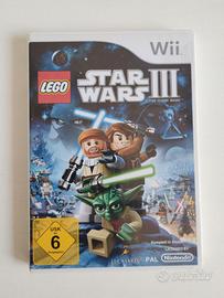 Gioco star wars III lego, per Wii.