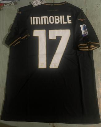 Maglia Away Lazio Immobile edition Gold Black