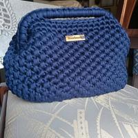 borsa fatta a mano (blu)
