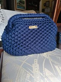 borsa fatta a mano (blu)