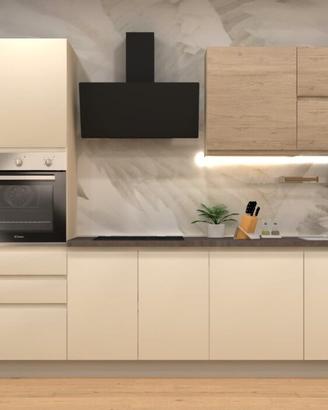 Cucina kelly acquario 363 cm *PC induzione