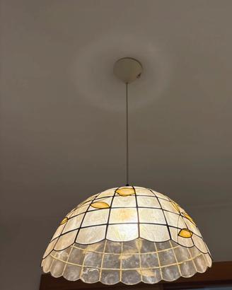 Lampadario madreperla da cucina