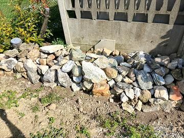 LOTTO SASSI DECORATIVI GIARDINO E STAGNI