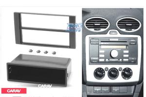 TELAIO NERO RADIO 1-DIN PER FORD FOCUS C-MAX S-MAX