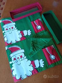 2 tovagliette di Natale in  tessuto 