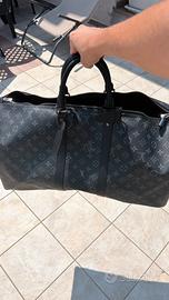 Borsone da viaggio Louis Vuitton grande 55cm nero