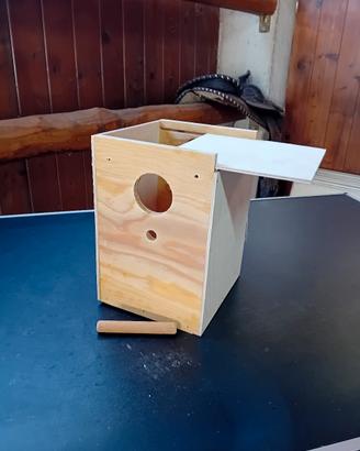 casetta per uccelli.