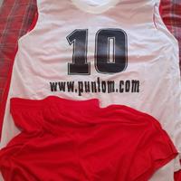 Magliette basket double face 11 pezzi