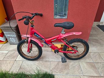 biciletta bambino  ruote 14 pollici