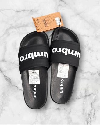 Ciabatte Umbro Slide Black Nuove Taglia [39]