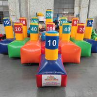 Gioco gonfiabile lancio degli anelli in pvc