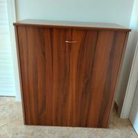 Mobile letto singolo a scomparsa 