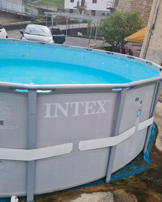 Struttura e pezzi di ricambio piscina Intex549x132