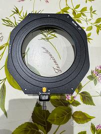 NISI Kit portafiltro V7 da 100mm con filtro CPL