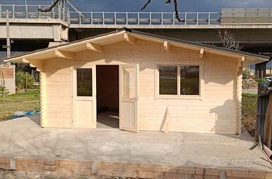 CASETTA DI LEGNO OFFENBURG 8 595x505x268h cm