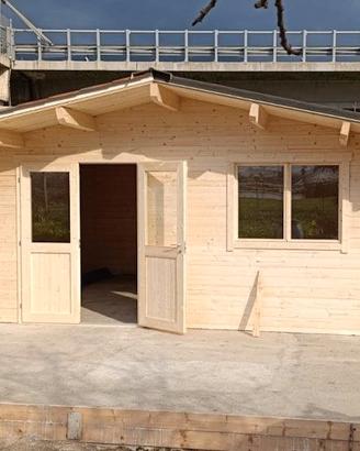 CASETTA DI LEGNO OFFENBURG 8 595x505x268h cm