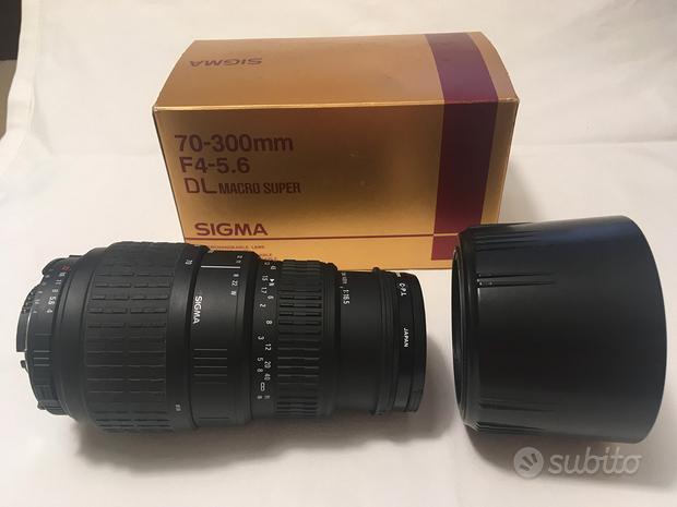 Obiettivo Sigma DL 70-300 zoom Nikon