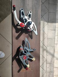 pedane arretrate bmw s 1000 r-rr anno 2010-2014