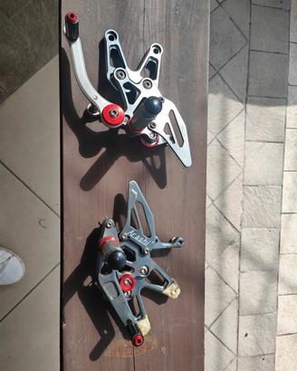 pedane arretrate bmw s 1000 r-rr anno 2010-2014