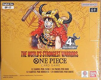 one piece display op17 SEALED