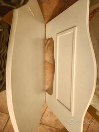 lettino singolo in legno 