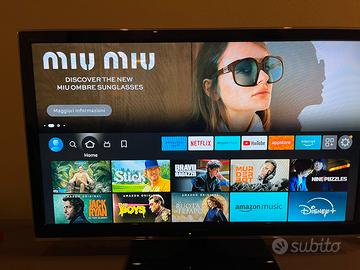 TX L37E5E panasonic (37") + Amazon fire stick