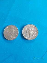 5 lire Vaticano anni 1951-1953